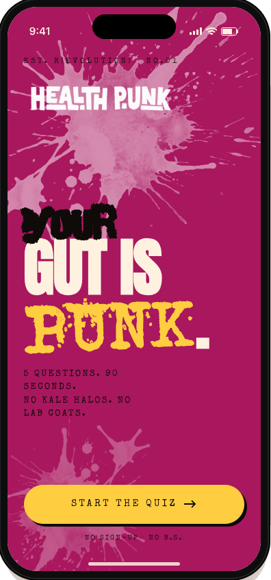 Health Punk app