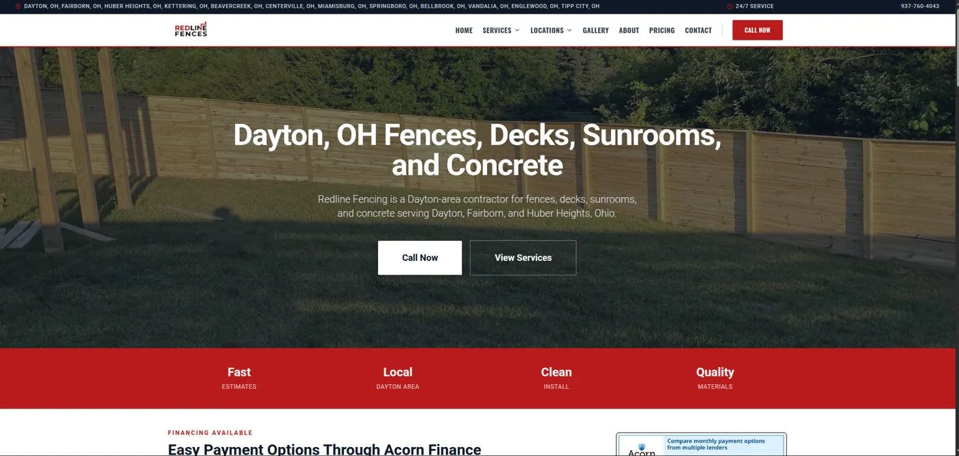 Redline Fences — project by Cobalt Tech Solutions
